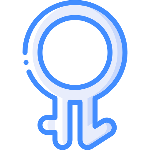 Intergender Basic Miscellany Blue icon