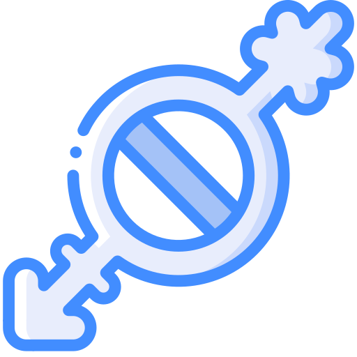 Pangender Basic Miscellany Blue icon