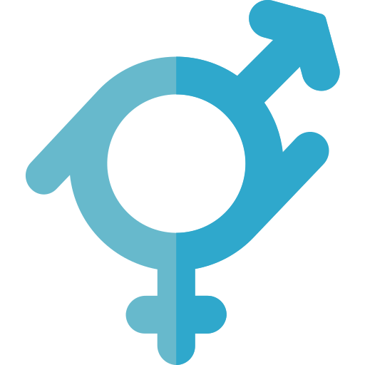 Gender fluid Basic Miscellany Flat icon