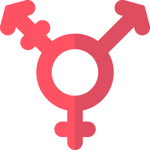 transgender Basic Miscellany Flat icona