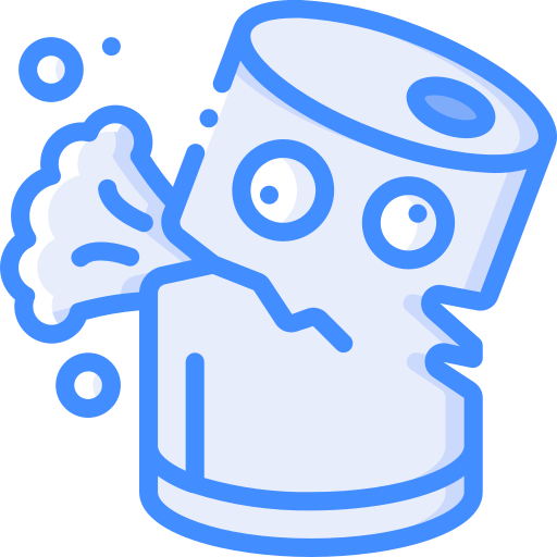 Soda can Basic Miscellany Blue icon