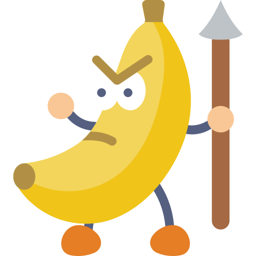 Banana Basic Miscellany Flat icon