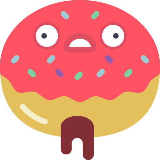 Donut Basic Miscellany Flat icon