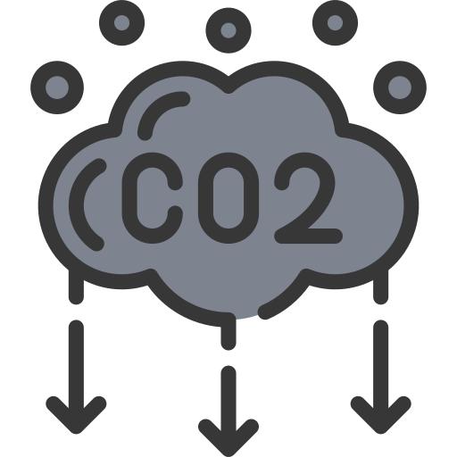 Carbon dioxide Juicy Fish Soft-fill icon