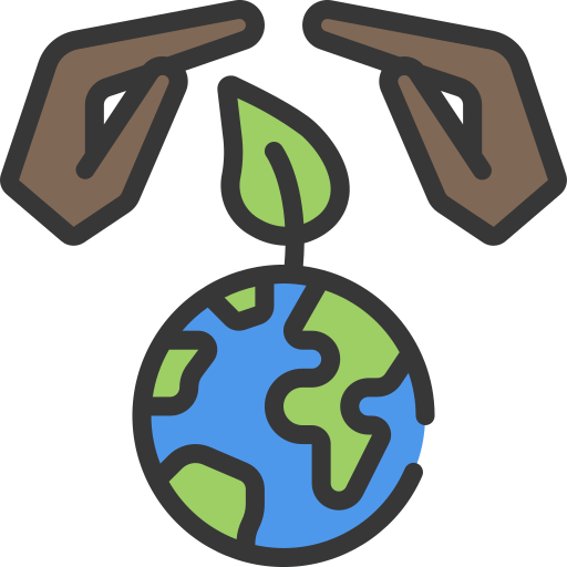 Green earth Juicy Fish Soft-fill icon