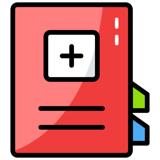 Medical book Generic Outline Color icon