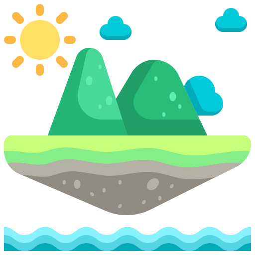 Landscape Justicon Flat icon