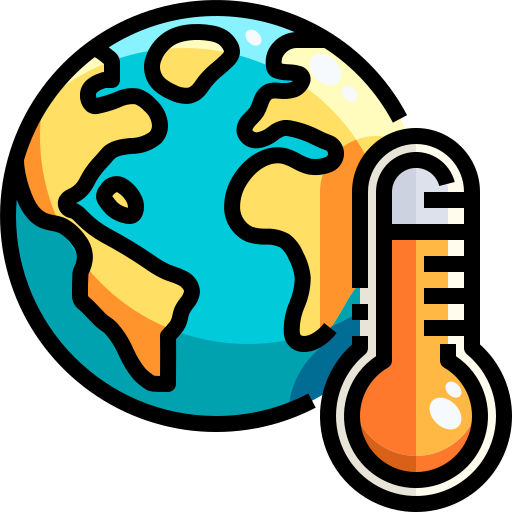 Global warming Justicon Lineal Color icon