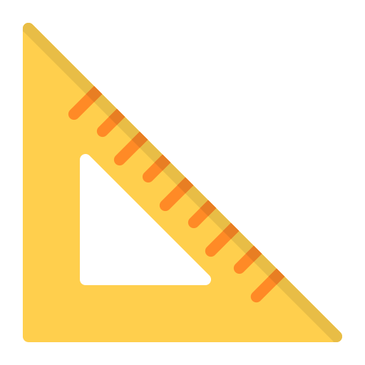 liniaal Generic Flat icoon