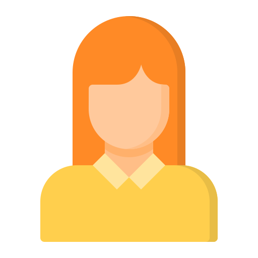 Female student Generic Flat icon