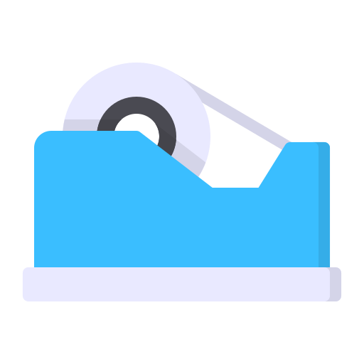 klebebandspender Generic Flat icon