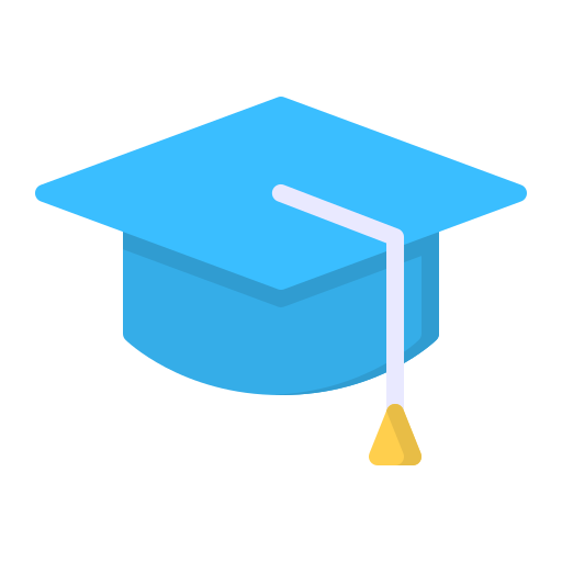 Graduation cap Generic Flat icon