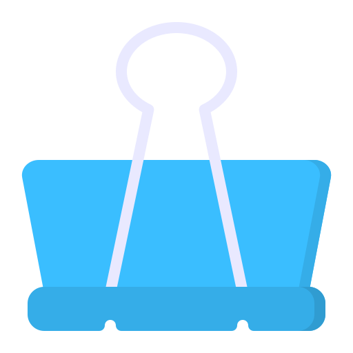 binder-clip Generic Flat icon