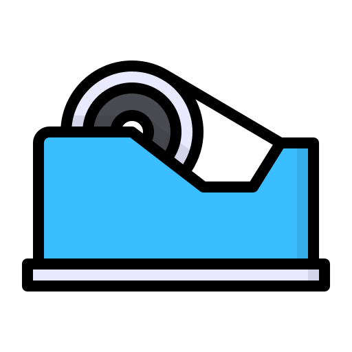 klebebandspender Generic Outline Color icon