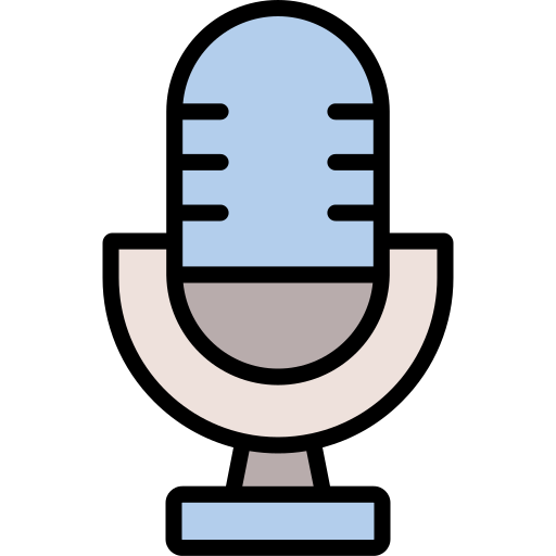 microfono Generic Outline Color icona
