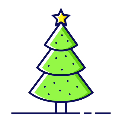 Рождественская елка Generic Color Omission иконка