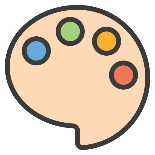farbpalette Generic Outline Color icon