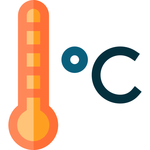 termómetro Basic Straight Flat icono