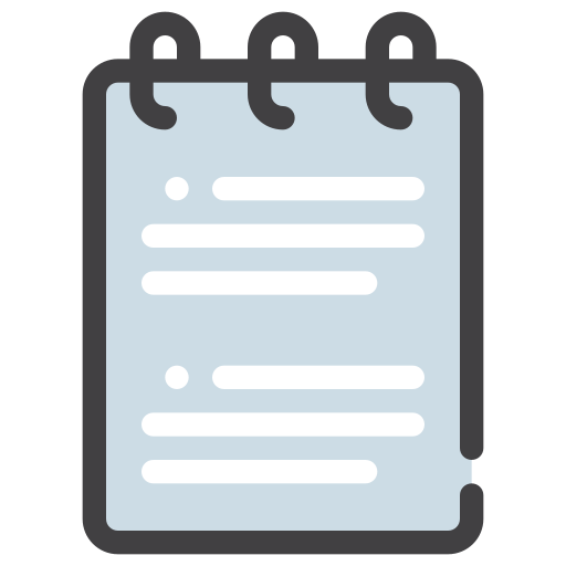 notizbuch Generic Outline Color icon