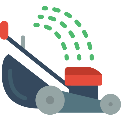 Lawn mower Basic Miscellany Flat icon