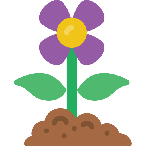 kwiat Basic Miscellany Flat ikona