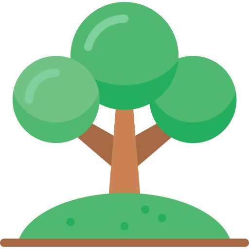 Tree Basic Miscellany Flat icon