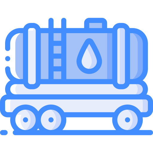 Oil tanker Basic Miscellany Blue icon
