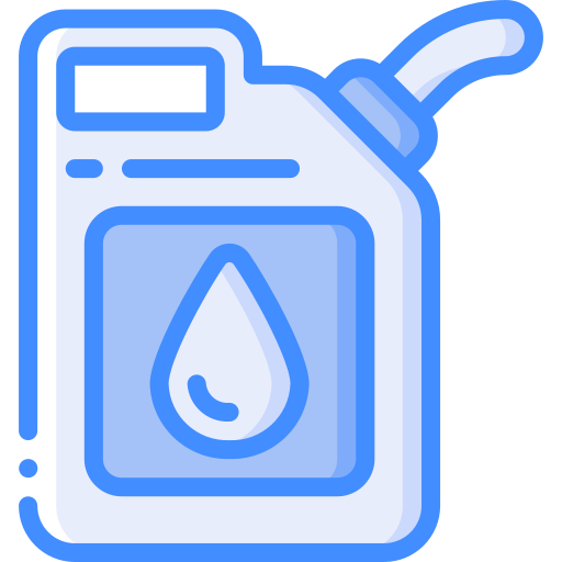 Oil Basic Miscellany Blue icon