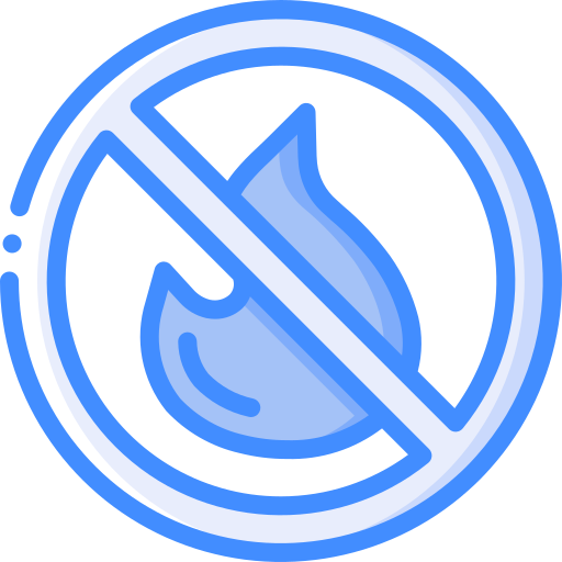 kein feuer Basic Miscellany Blue icon