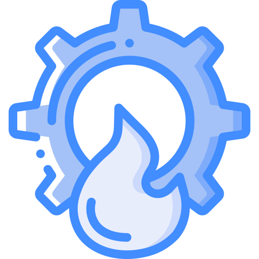 ガス Basic Miscellany Blue icon