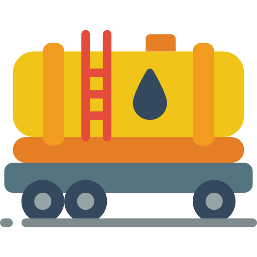Oil tanker Basic Miscellany Flat icon