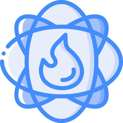 Gas Basic Miscellany Blue icon