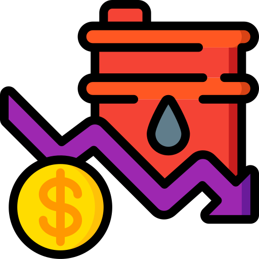 Oil price Basic Miscellany Lineal Color icon