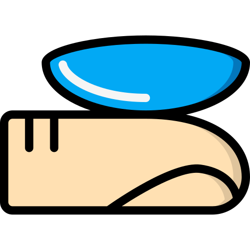 lentes de contacto Basic Miscellany Lineal Color icono