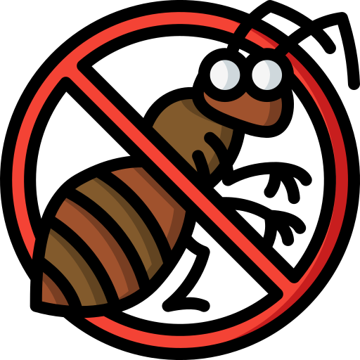 No bugs Basic Miscellany Lineal Color icon