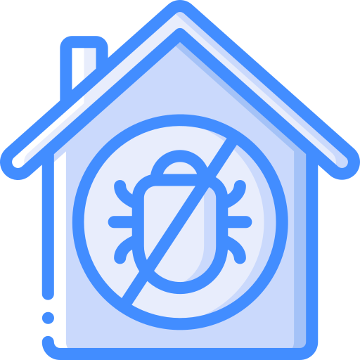 No bugs Basic Miscellany Blue icon