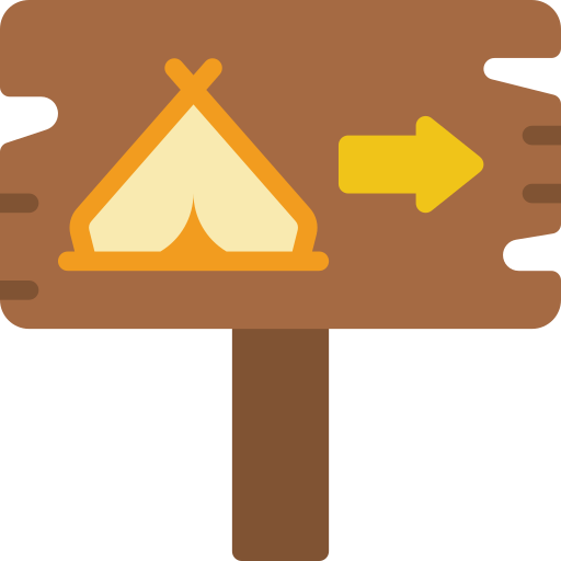 Campsite Basic Miscellany Flat icon