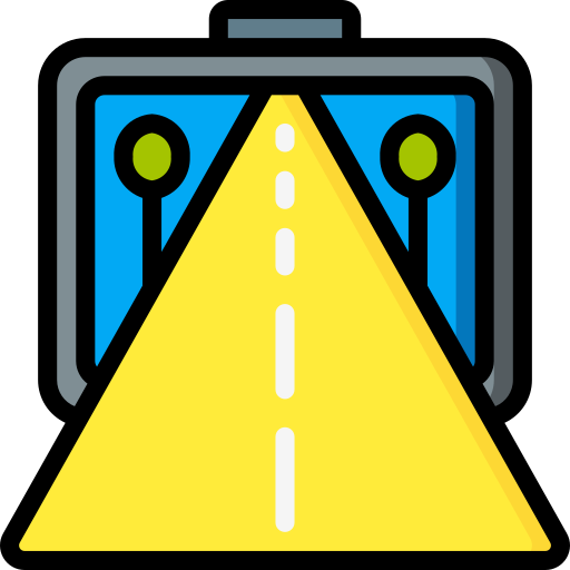 Road Basic Miscellany Lineal Color icon