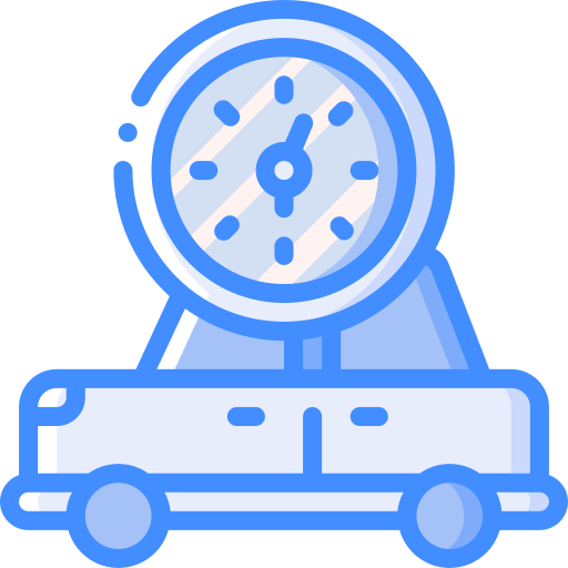 Car Basic Miscellany Blue icon