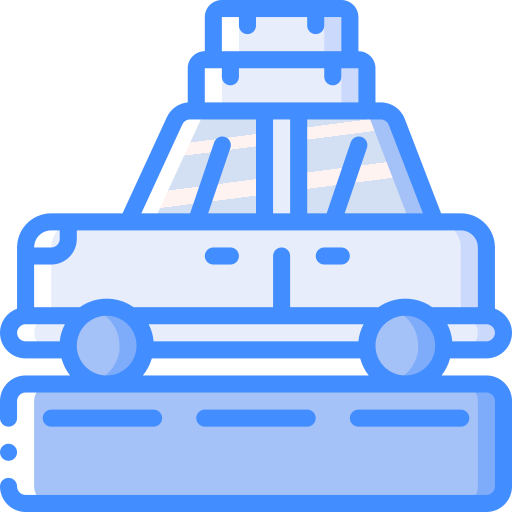 Car Basic Miscellany Blue icon