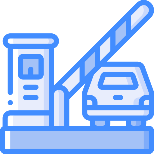Toll Basic Miscellany Blue icon