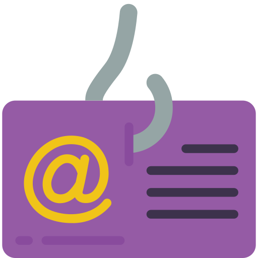 phishing Basic Miscellany Flat icoon