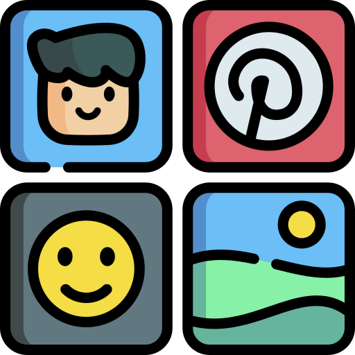 Pinterest Special Lineal color icon