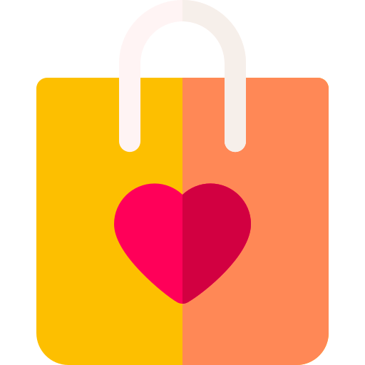 Shop bag Basic Rounded Flat icon