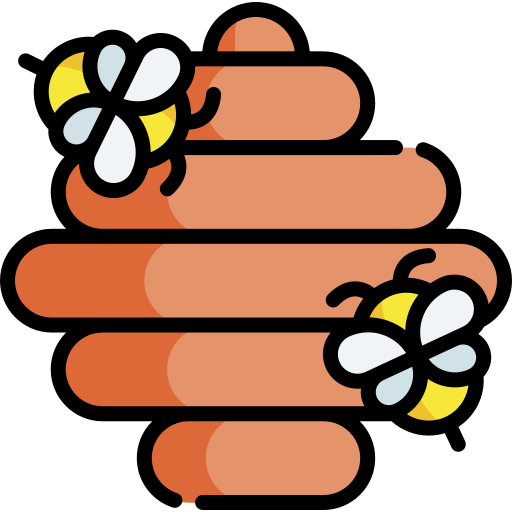 Bees Special Lineal color icon
