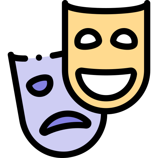 Masks Detailed Rounded Lineal color icon