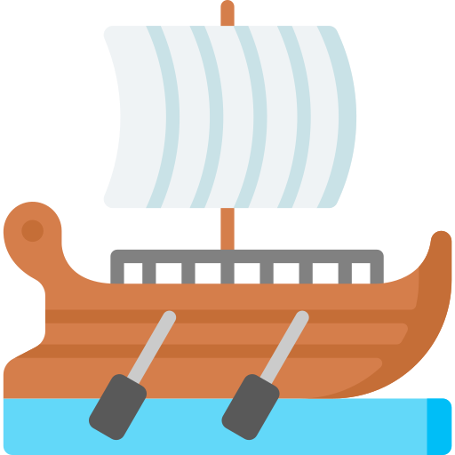 trireme Special Flat icon