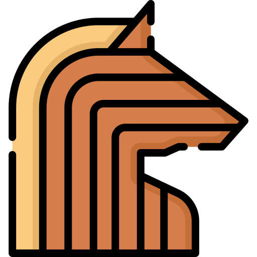 троянский конь Special Lineal color иконка