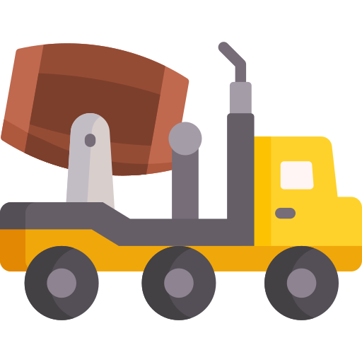Cement mixer Special Flat icon