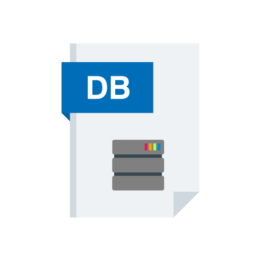 databank Generic Flat icoon